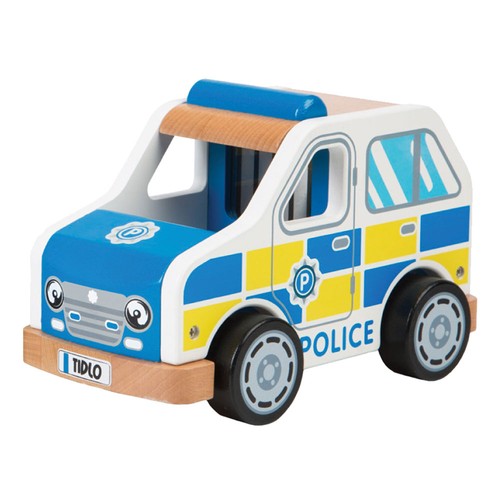 Tidlo wooden police car - wooden,