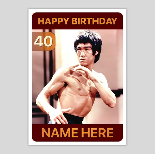 Bruce lee personalised - lee,