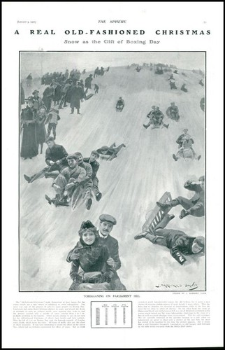 1907 london tobogganing - 1907,