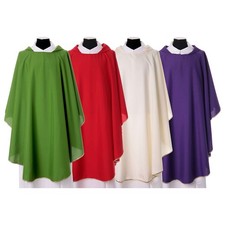 Set 4 Chasubles, vestments for