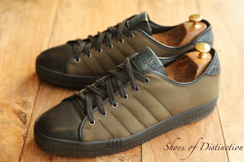 Berluti green canvas black - berluti,