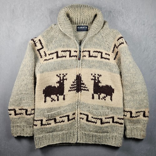 Kanata cowichan sweater mens - kanata,