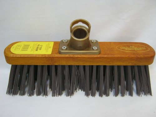 Groundsman woodbacked broom - groundsman,