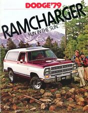 Dodge Ramcharger 1978 USA market full colour sales brochure