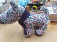 Scotty Dog Door Stop Ditsy