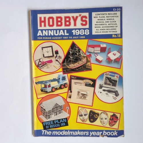 Vintage hobby annual - vintage, hobby's