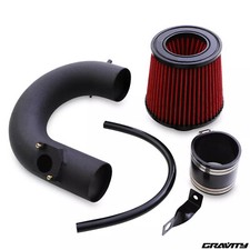 BLACK SHORT INTAKE AIR FILTER INDUCTION KIT FOR TOYOTA CELICA GTS 190 BHP 00-05