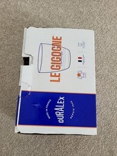 Duralex - Le Gigogne - Clear  Glass Cups/Tumblers X 6 - 16cl or 5 1/8oz Glasses 