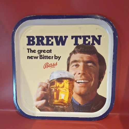 Bass brew ten metal tray - tray, man