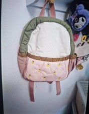 Girls Kids Zara Backpack School Bag Rucksack Pink New Without Tags