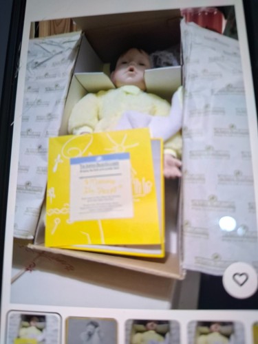 Porcelain doll new boxed - new,