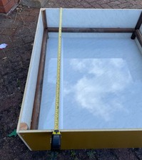 Whelping Pit/ Box for medium sized Dog - very sturdy wipe clean with “pig rails”