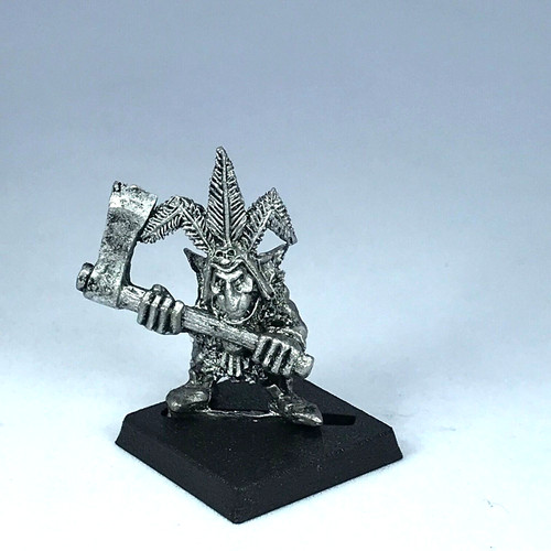 Forest goblin with - with, axe