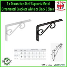 2 x Decorative Shelf Supports