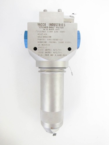 Vacco industries etched disc - industries,