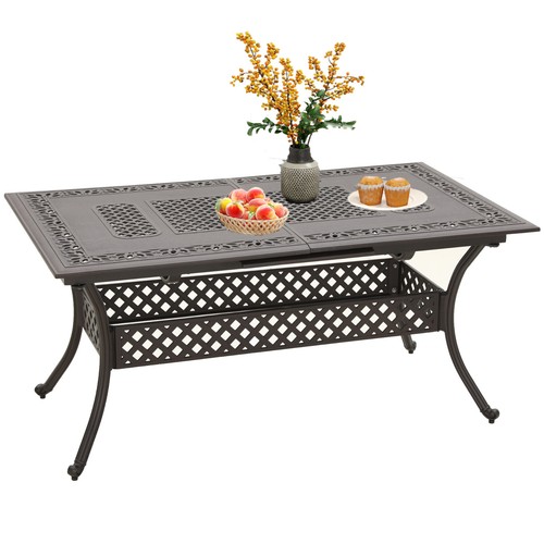 Outdoor patio dining table - 80",