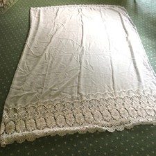 1 NET CURTAIN LONG FRENCH LACE 80" DROP X 114" WIDTH - BUY NOW