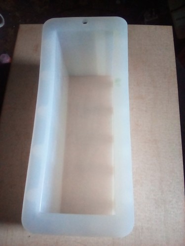 Silicone soap loaf mould - silicone, mould,600g