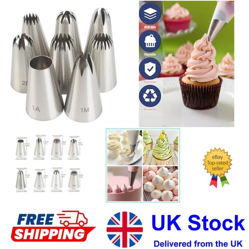 Cake decorating nozzles 8pcs - cake,
