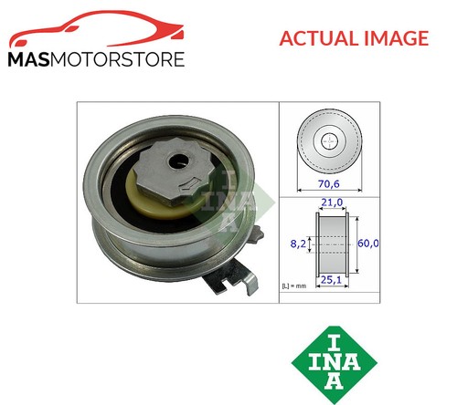 Timing belt tensioner pulley - belt,