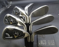 Set of 8x Callaway ERC Fusion Irons 5-SW+AW Regular Graphite Shafts ERC Grips*