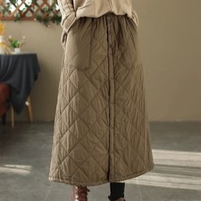 Ladies Winter Quilted Padded