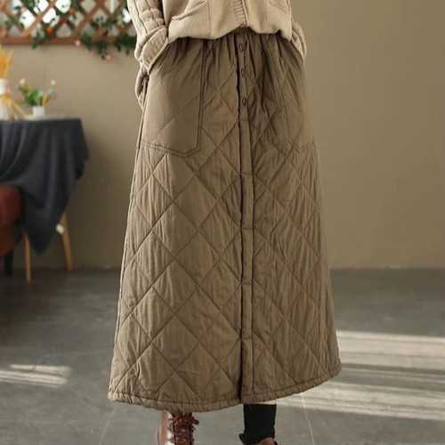 Ladies winter quilted - quilted, padded
