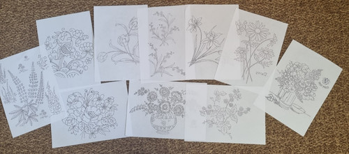 Embroidery transfers iron - transfers-10,