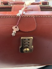 Vintage Cheney brown leather