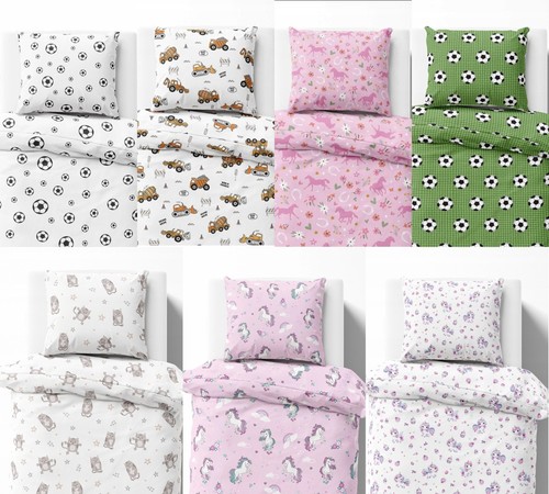 Children single duvet cover - children,