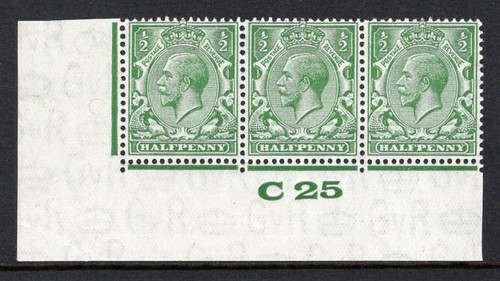 1924 green block cypher - ½d,