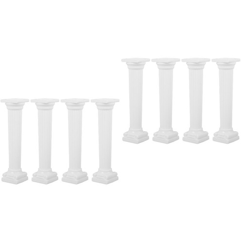 8pcs reusable cake pillars - 8pcs,