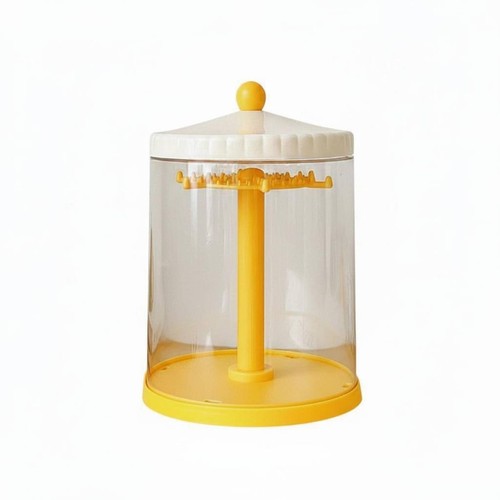 Rotating doll display case - display,