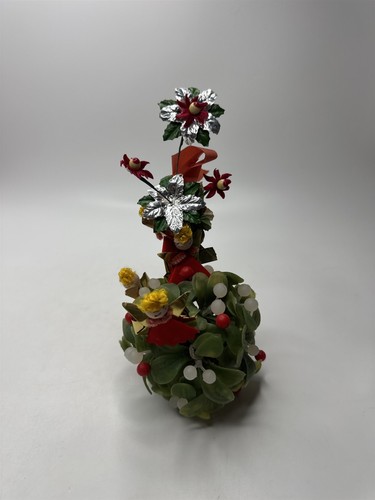 Vintage felt angels mistletoe - felt,