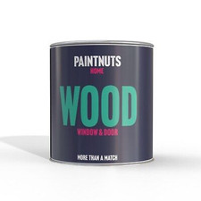 Wooden Window Door Paint Weatherproof Wood Plastic - All Sizes Colour & Finish