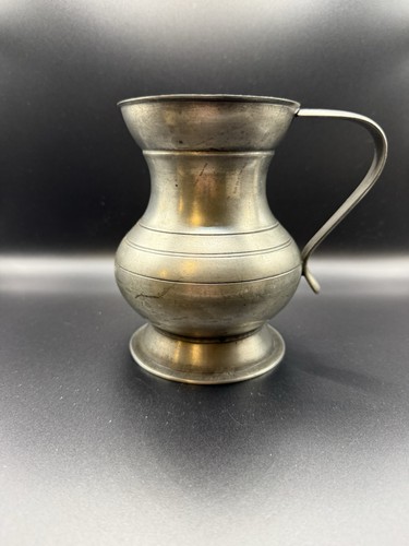 Vintage tavern pewter - pewter, tankard