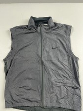 Nike Vest Mens Large Gray