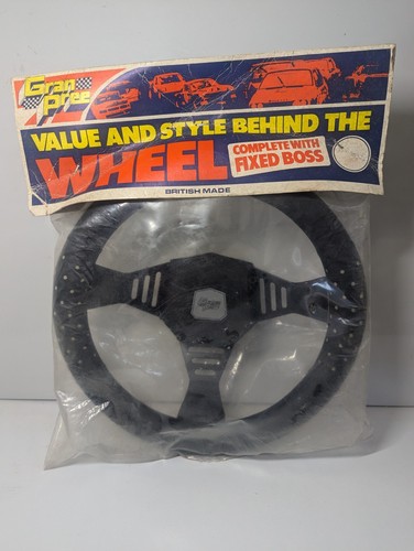 Retro steering wheel 80s 90s - retro,