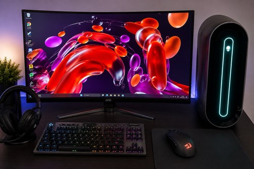 Alienware gaming full setup - alienware,