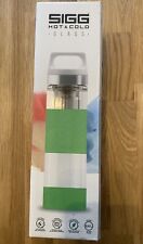 Sigg Unisex Thermo Flask Hot and Cold 400ml Glass Bottle Green