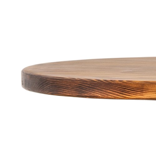 Reclaimed timber round table - round,