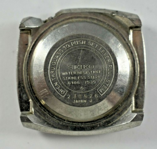 Vintage seiko 6106 7539 wrist - vintage,