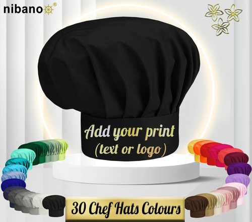 Chef hat with - hat,