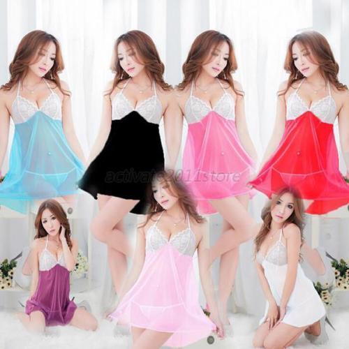 Sexy lace lingerie - lace, babydoll