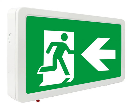 Emergency lighting green left - emergency,