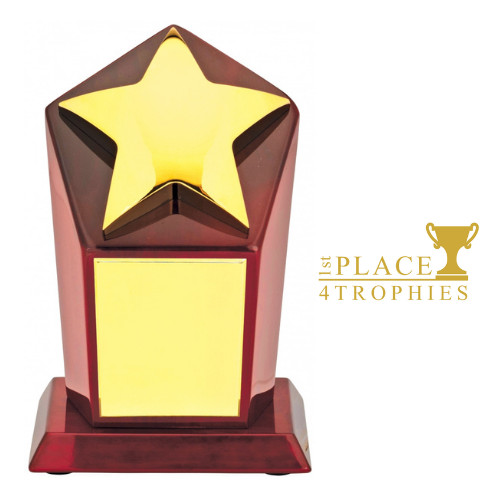 Gold star award - gold, on
