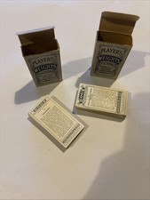 Players Cigarettes Card Set X2