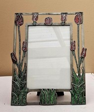 Vtg "Stained Glass" Metal