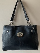 COACH real pebbled leather