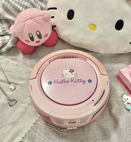 Hello kitty pink portable - hello,
